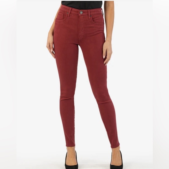 Kut from the Kloth Pants - Kut from the Kloth MIA Skinny Jean in Plum